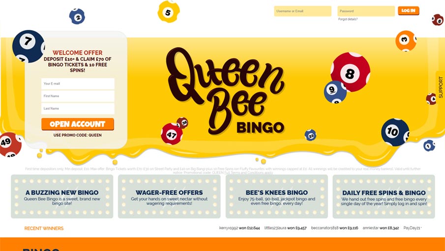 Queen Bee Bingo